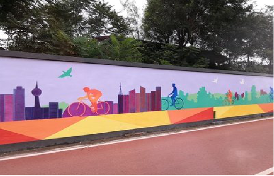 临沧墙体彩绘-围墙