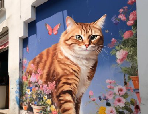 临沧自己绘制有个性的手绘墙