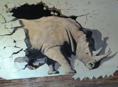 临沧在墙绘中，如何绘制3D效果？