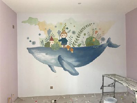 临沧手绘墙的特点及优势。